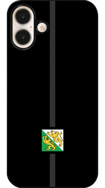 Coque iPhone 16 Plus - Canton TG noir