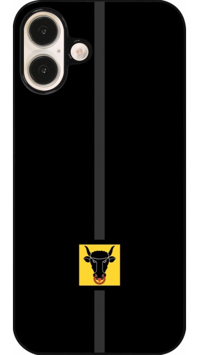 Coque iPhone 16 Plus - Canton UR noir