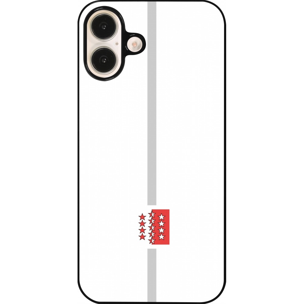 Coque iPhone 16 Plus - Canton VS blanc