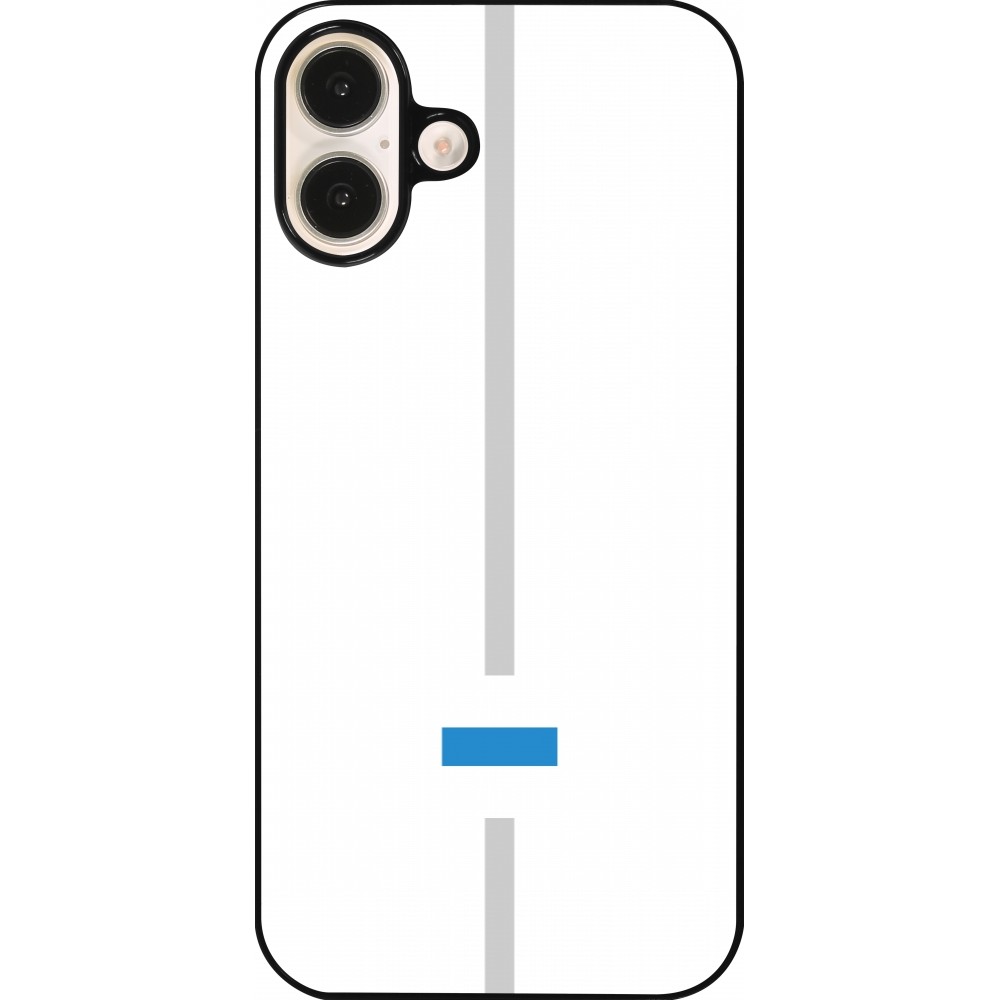 Coque iPhone 16 Plus - Canton ZG blanc