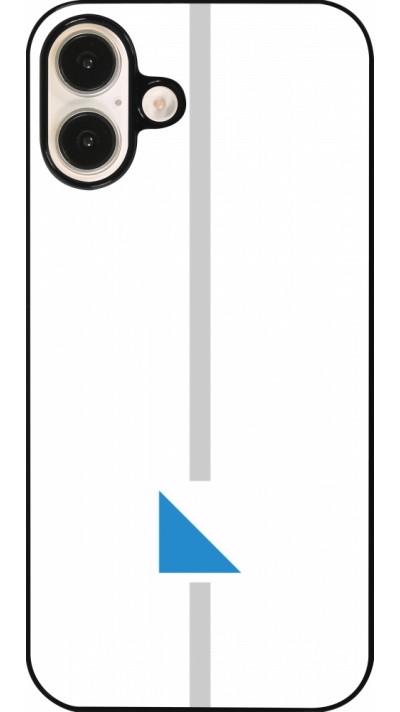 Coque iPhone 16 Plus - Canton ZH blanc
