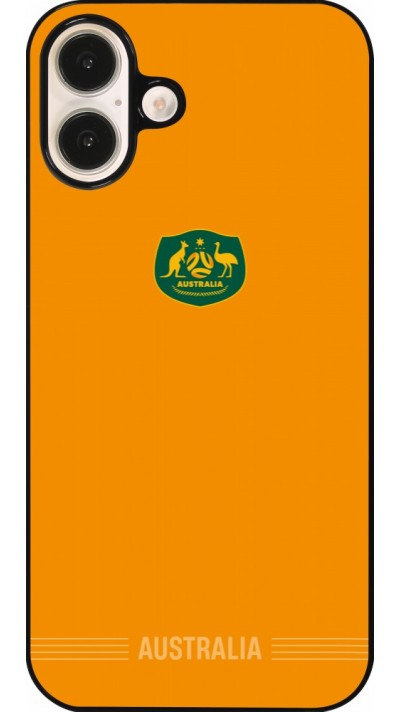 iPhone 16 Plus Case Hülle - Australien 2026 personalisierbares Fussballtrikot