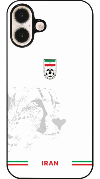 iPhone 16 Plus Case Hülle - Iran 2026 personalisierbares Fussballtrikot