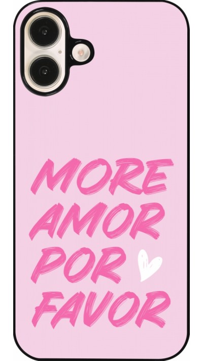iPhone 16 Plus Case Hülle - More amor porfavor iPhone 16 Plus Case Hülle - More amor porfavor