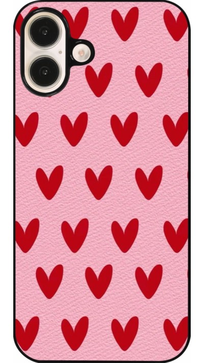 Coque iPhone 16 Plus - Saint Valentines Day 26 Pattern heart
