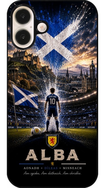 iPhone 16 Plus Case Hülle - Fussball Schottland splash 2026
