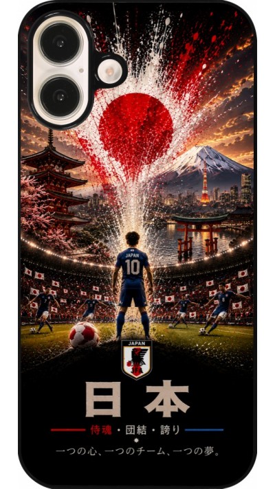 iPhone 16 Plus Case Hülle - Fussball Japan splash 2026