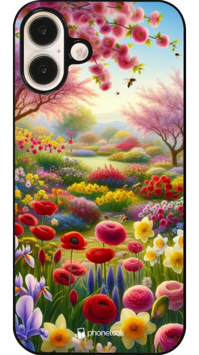 Coque iPhone 16 Plus - Spring 25 Bouquet printemps