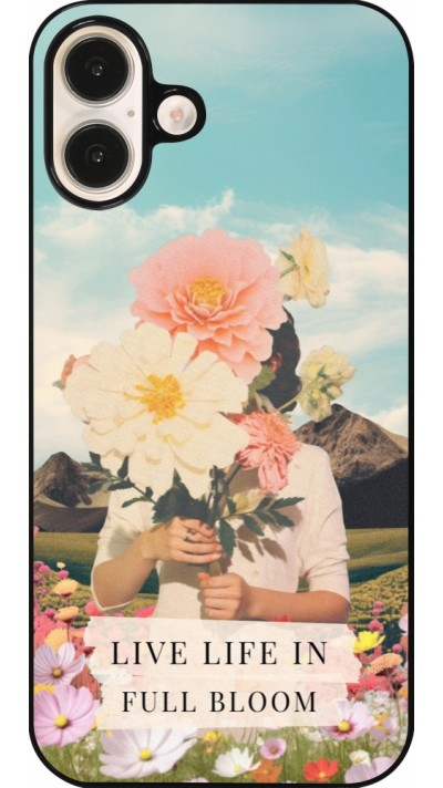 iPhone 16 Plus Case Hülle - Live life in full moon Spring 2026