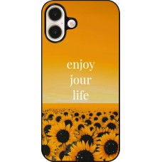 Coque iPhone 16 Plus - Summer 2025 Enjoy your life