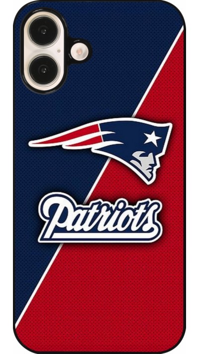 Coque iPhone 16 Plus - Super Bowl 26 Patriots 1