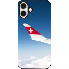 Coque iPhone 16 Plus - Fête Nationale Suisse Sky Swiss Flag