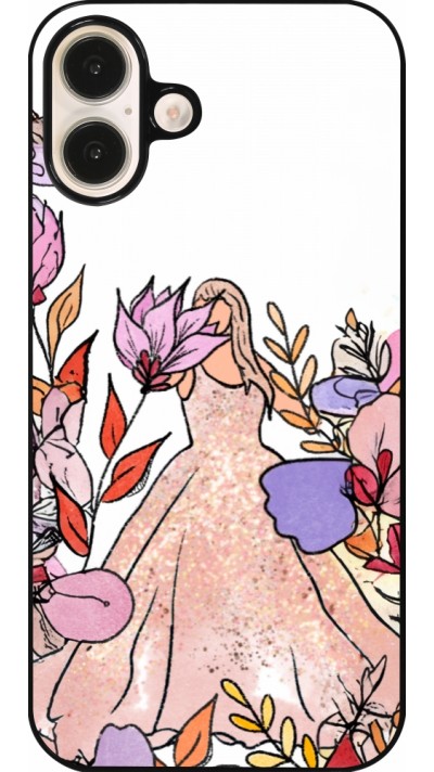 Coque iPhone 16 Plus - Taylor Swift Sketch - White