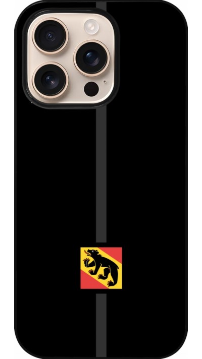 Coque iPhone 16 Pro - Canton BE noir