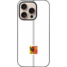 Coque iPhone 16 Pro - Canton GE blanc