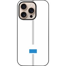 Coque iPhone 16 Pro - Canton LU blanc