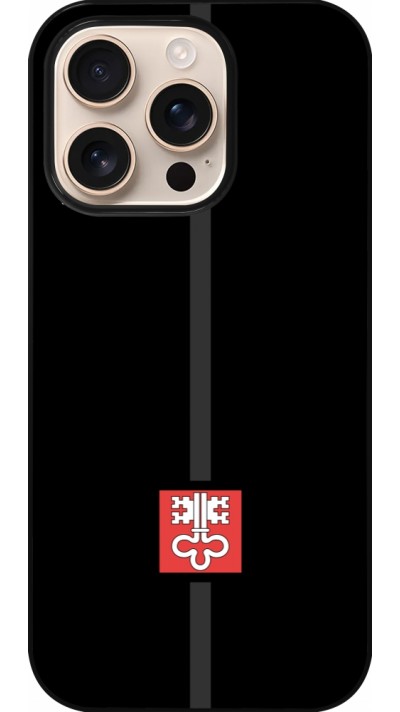 Coque iPhone 16 Pro - Canton NW noir