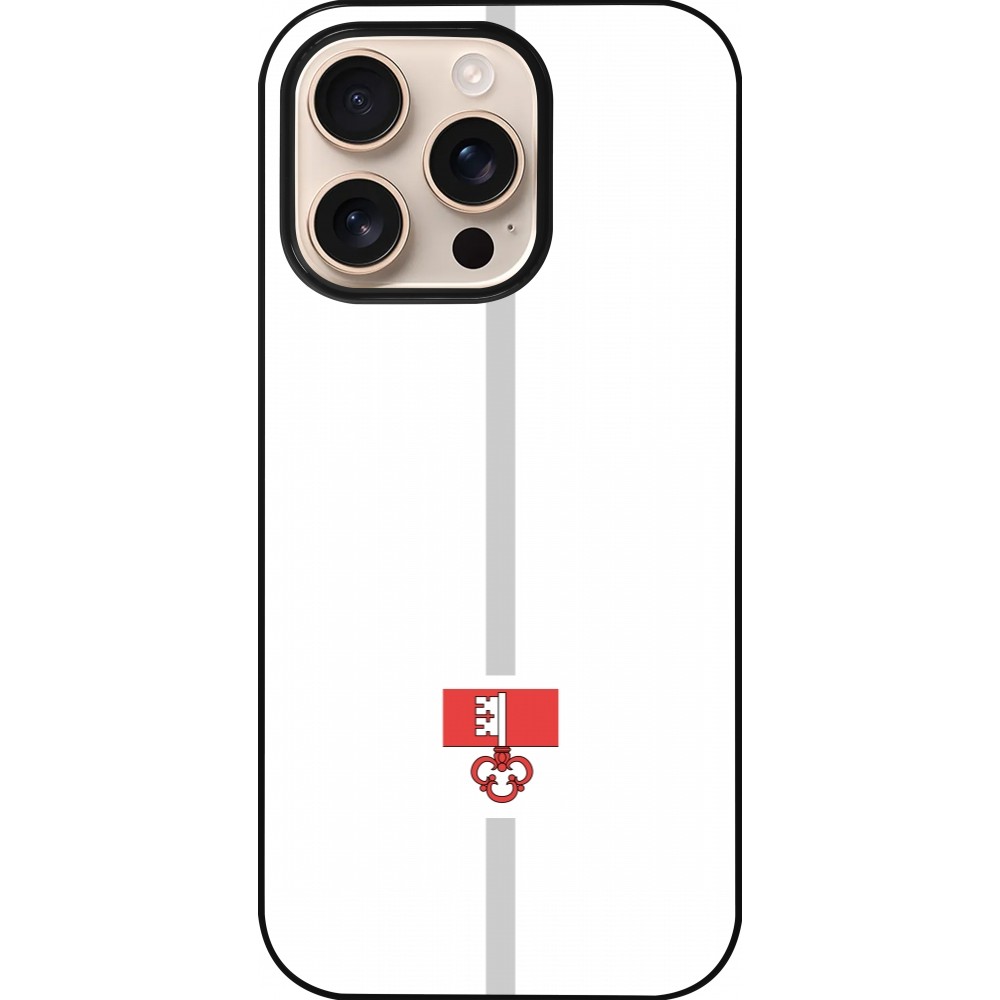 Coque iPhone 16 Pro - Canton OW blanc