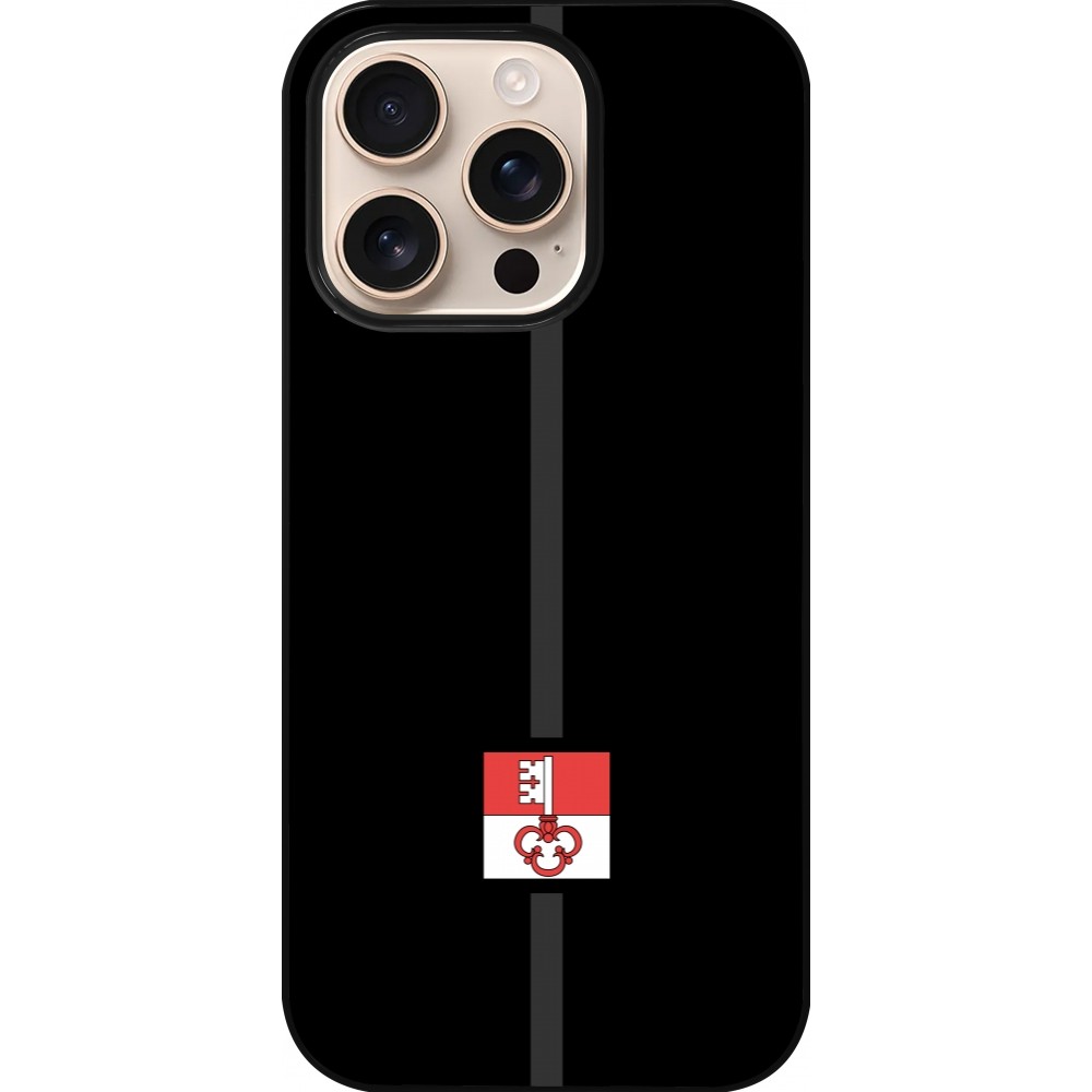 Coque iPhone 16 Pro - Canton OW noir
