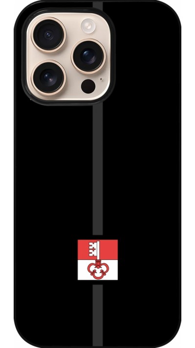 Coque iPhone 16 Pro - Canton OW noir