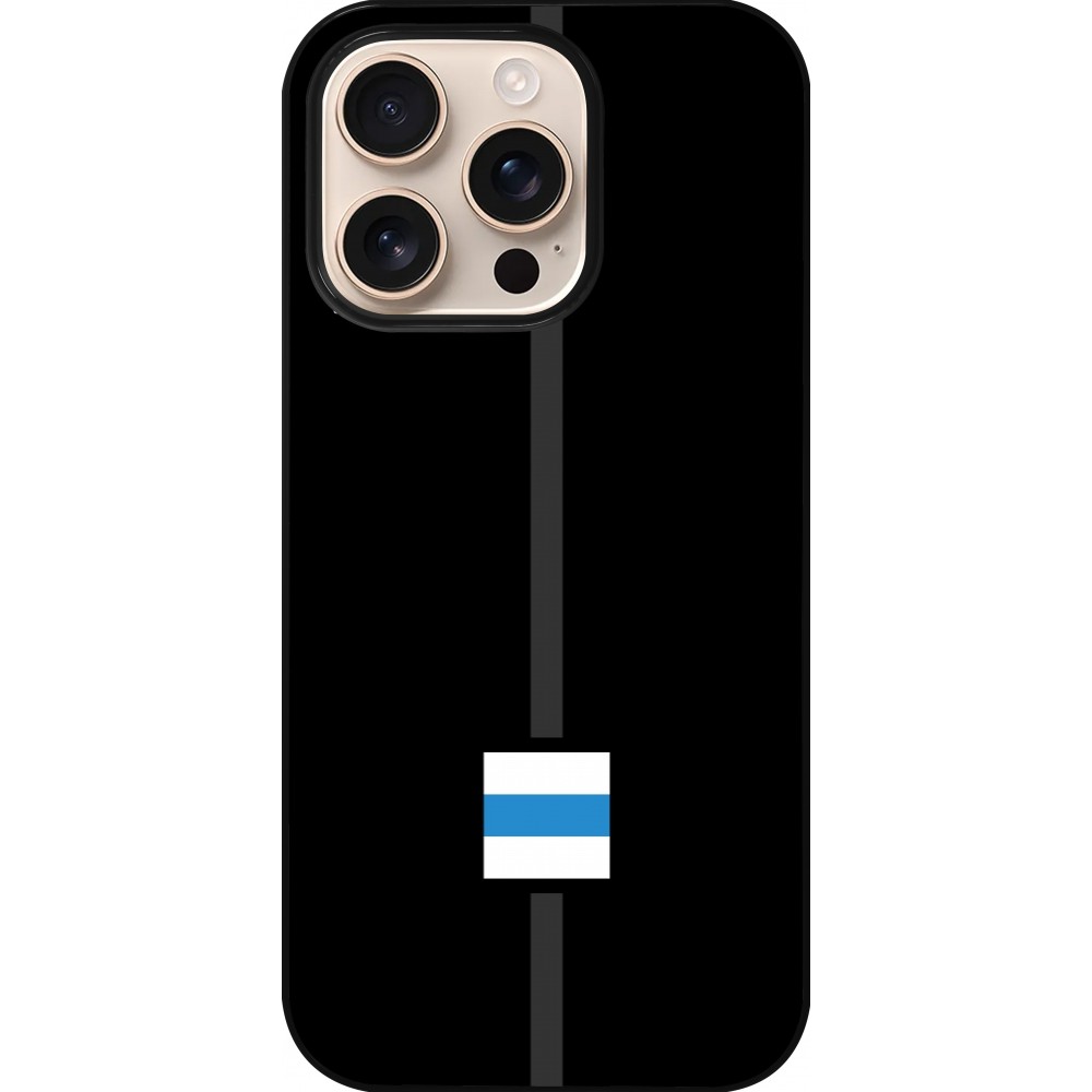 Coque iPhone 16 Pro - Canton ZG noir
