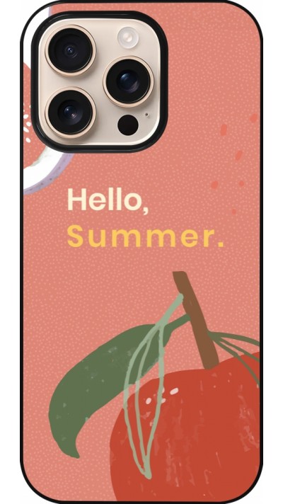 iPhone 16 Pro Case Hülle - Summer 2025 Hello summer