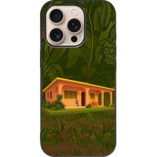 Coque iPhone 16 Pro - Silicone rigide noir Benitos house DTMF