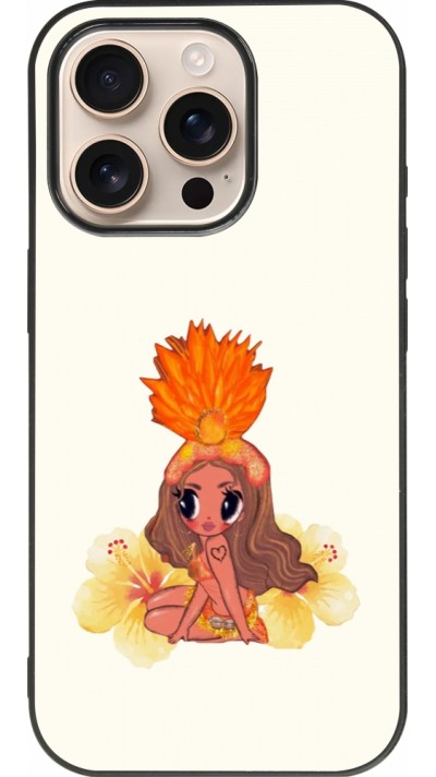 iPhone 16 Pro Case Hülle - Silikon schwarz Karol G Tropicoqueta
