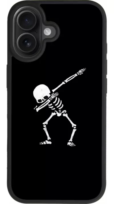 Coque iPhone 17 - Silicone rigide noir Halloween 19 09 Coque iPhone 17 - Silicone rigide noir Halloween 19 09