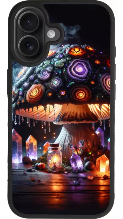 Coque iPhone 17 - Silicone rigide noir Halloween Potion Magic Coque iPhone 17 - Silicone rigide noir Halloween Potion Magic