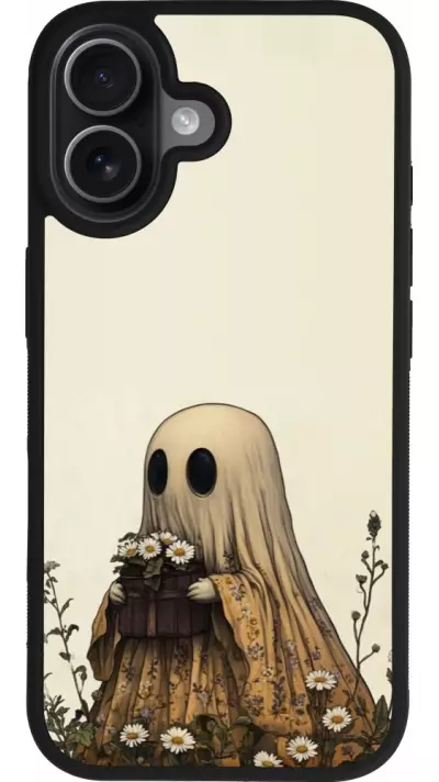 Coque iPhone 17 - Silicone rigide noir Halloween 2025 Ghost gardener Coque iPhone 17 - Silicone rigide noir Halloween 2025 Ghost gardener