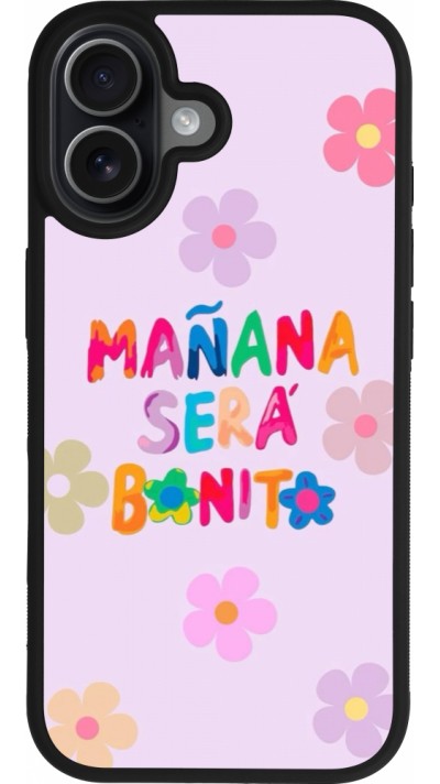 Coque iPhone 17 - Silicone rigide noir Karol G Manana sera bonito