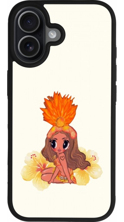Coque iPhone 17 - Silicone rigide noir Karol G Tropicoqueta