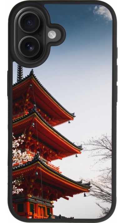 Coque iPhone 17 - Silicone rigide noir Spring 23 Japan Coque iPhone 17 - Silicone rigide noir Spring 23 Japan