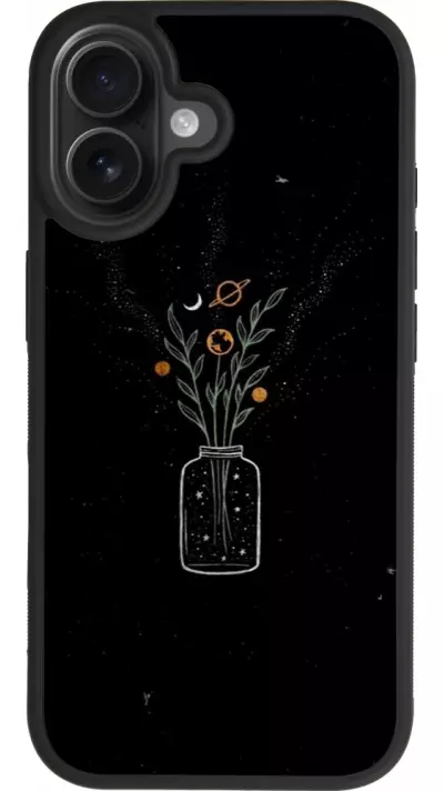 Coque iPhone 17 - Silicone rigide noir Vase black Coque iPhone 17 - Silicone rigide noir Vase black