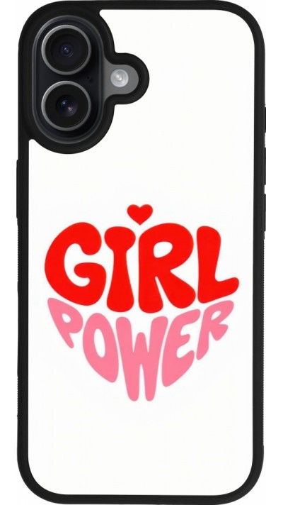 Coque iPhone 17 - Silicone rigide noir Womens day 2026 6