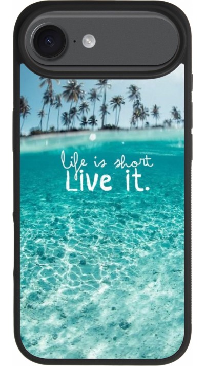 Coque iPhone Air - Silicone rigide noir Summer 18 24