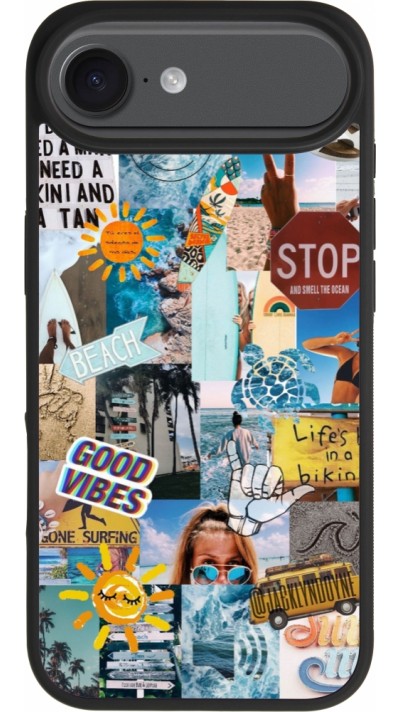 Coque iPhone Air - Silicone rigide noir Summer 2021 15