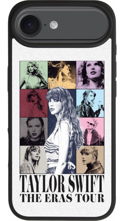Coque iPhone Air - Silicone rigide noir Taylor Swift The Eras Tour