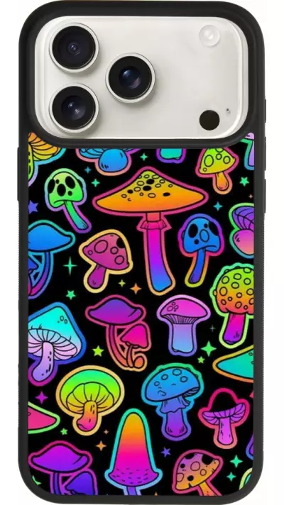 Coque iPhone 17 Pro Max - Silicone rigide noir Autumn 2024 magic mushrooms Coque iPhone 17 Pro Max - Silicone rigide noir Autumn 2024 magic mushrooms