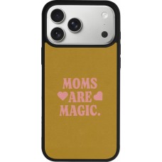 iPhone 17 Pro Max Case Hülle - Silikon schwarz Mom 2026 Are Magic
