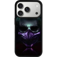 Coque iPhone 17 Pro - Silicone rigide noir Halloween 20 21