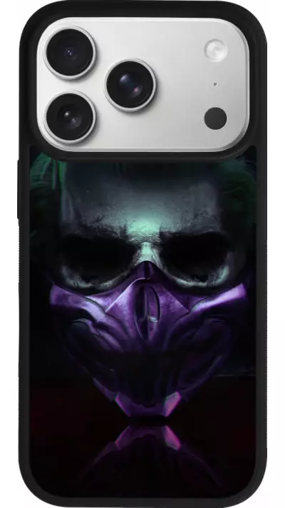 Coque iPhone 17 Pro - Silicone rigide noir Halloween 20 21 Coque iPhone 17 Pro - Silicone rigide noir Halloween 20 21