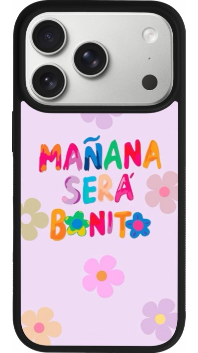 Coque iPhone 17 Pro - Silicone rigide noir Karol G Manana sera bonito