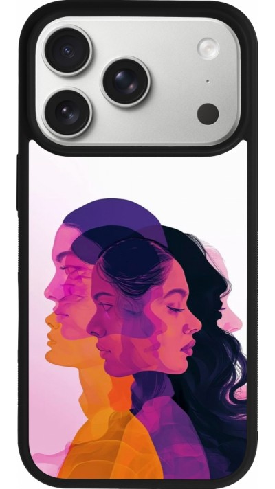 Coque iPhone 17 Pro - Silicone rigide noir Womens day 2026 10