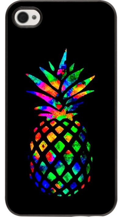 Hülle iPhone 4/4s - Ananas Multi-colors Hülle iPhone 4/4s - Ananas Multi-colors