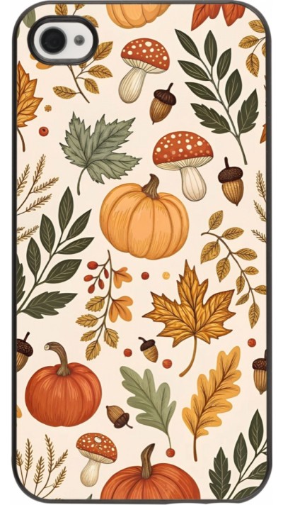 Coque iPhone 4/4s - Autumn 25 Autumn pattern