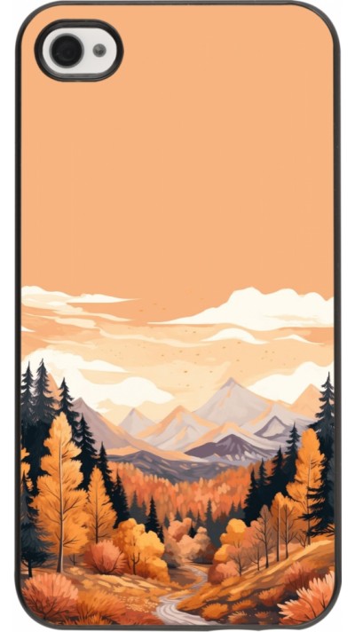 Coque iPhone 4/4s - Autumn 25 Mountains
