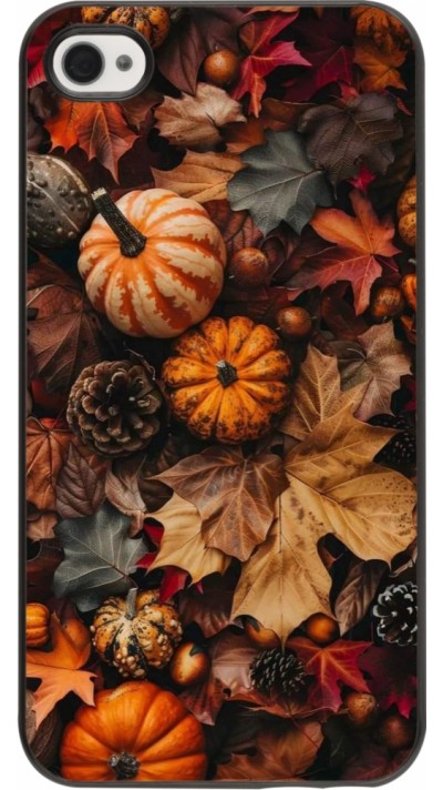 Coque iPhone 4/4s - Autumn 25 Pumpkin