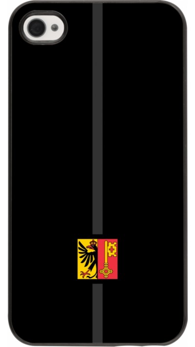 Coque iPhone 4/4s - Canton GE noir